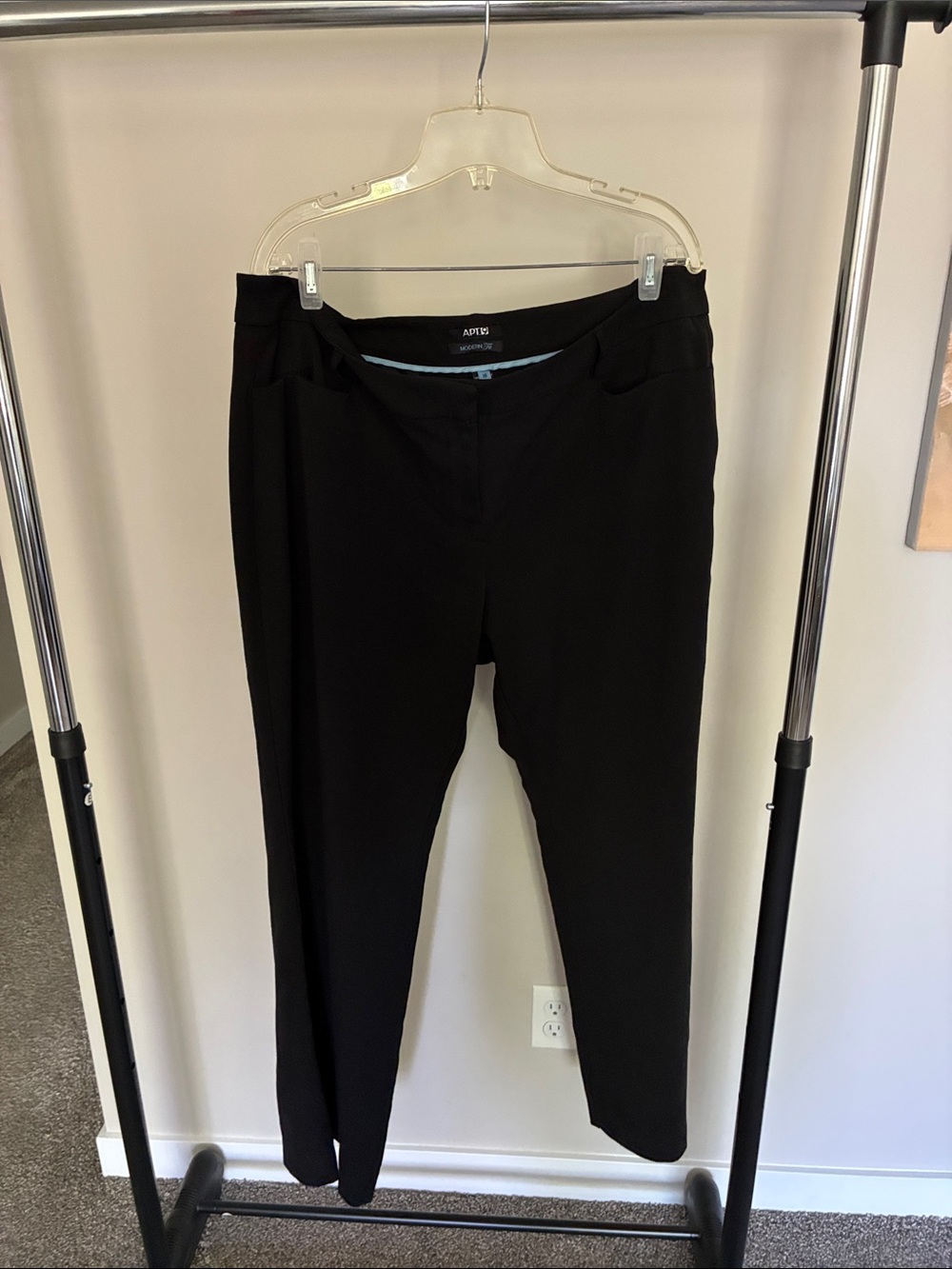 Apt. 9 Black Women's Dress Pants